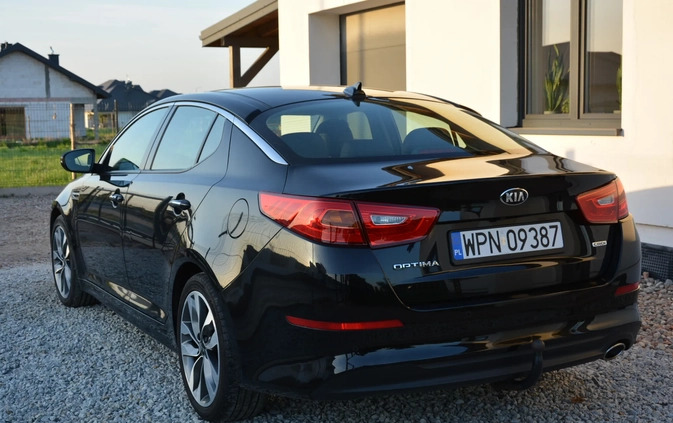 Kia Optima cena 51700 przebieg: 210098, rok produkcji 2014 z Płońsk małe 781